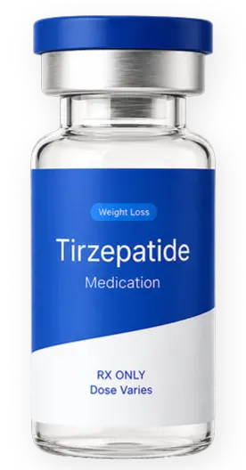 Tirzepatide medication vial